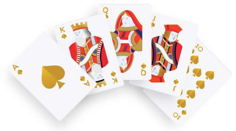 Royal Flush Cards