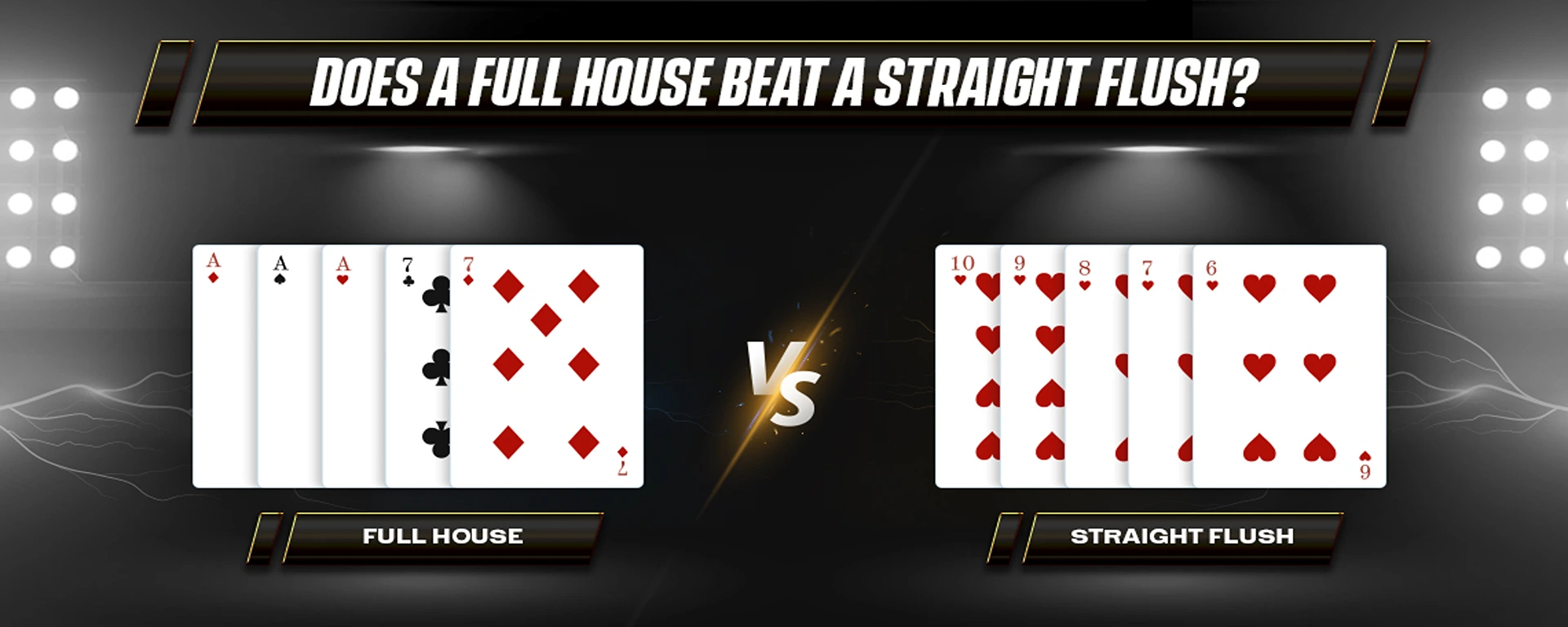 Does a Full House Beat a Straight Flush in Poker?