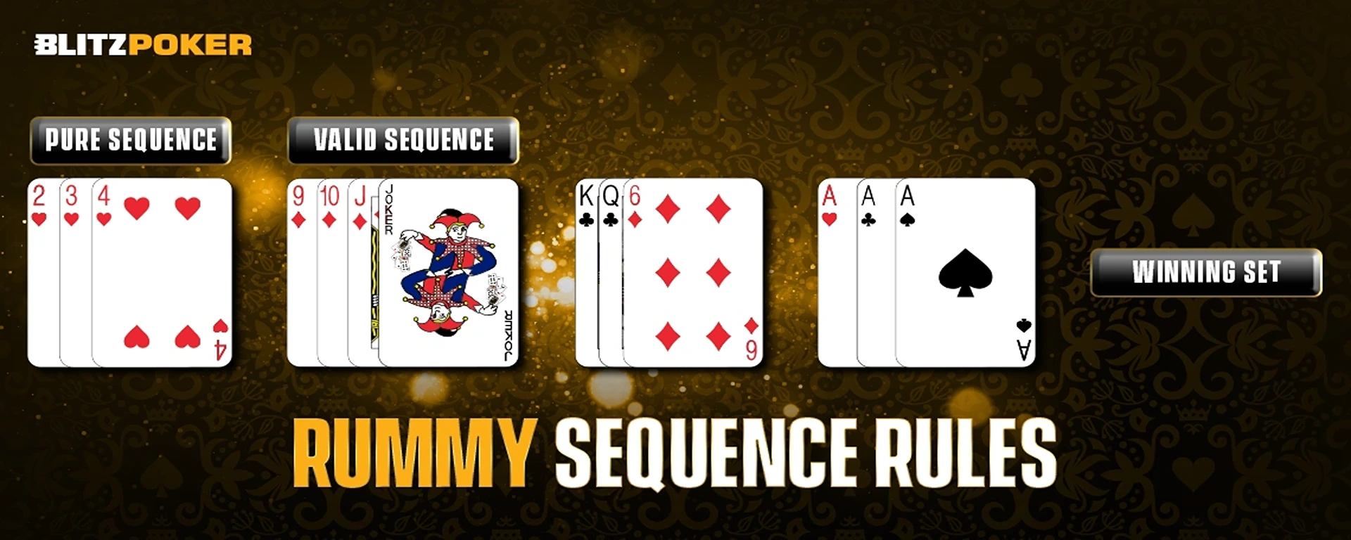 Rummy Sequence Rules