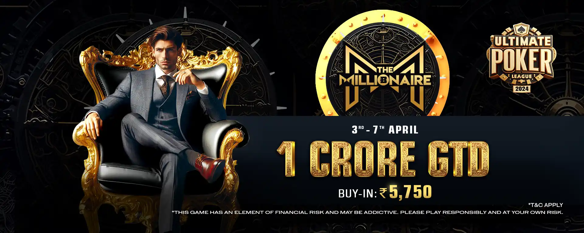 Turn Your Skills into Lakhs: The Millionaire VIII Poker Series is Here!