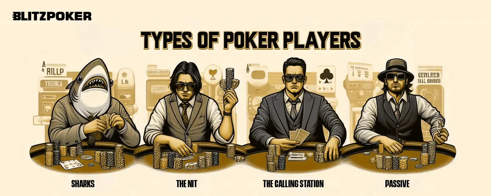 Types of Poker Players: 10 Different Poker Personalities