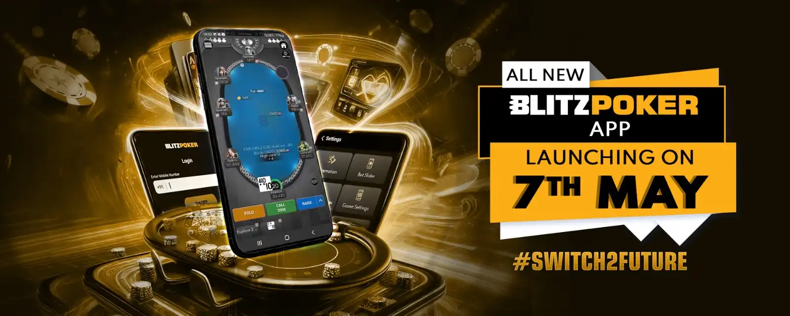 The All New BLITZPOKER App Goes Live on 7th May 2024